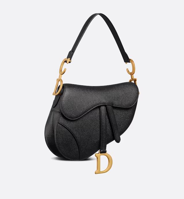 Túi Dior Saddle Bag With Strap Black