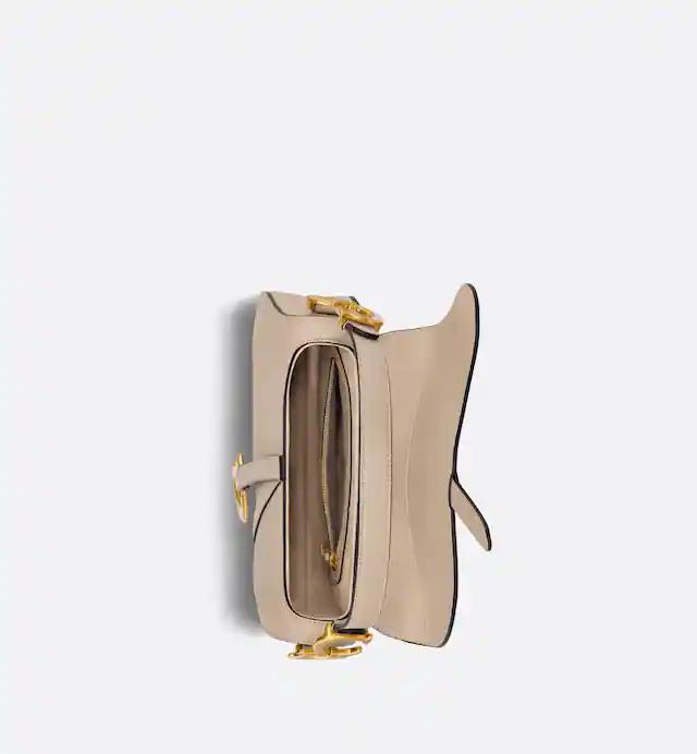 Túi Dior Saddle Bag with Strap Powder Beige