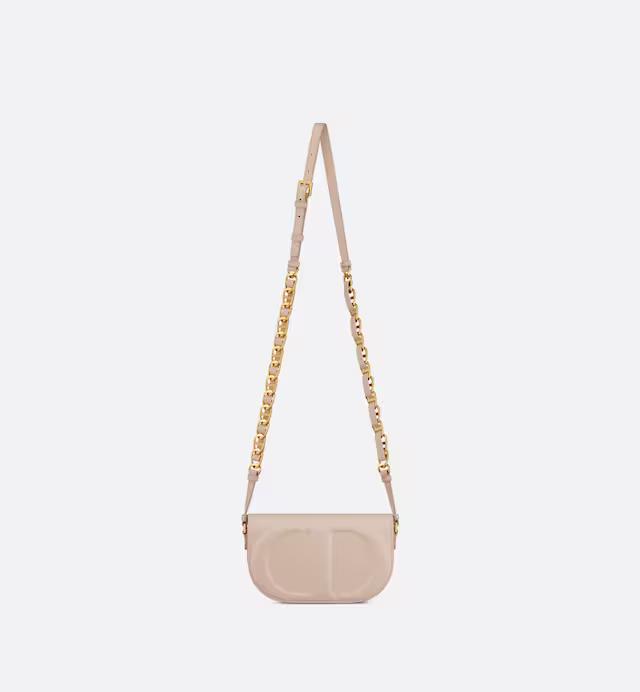 Túi Dior CD Signature Bag With Strap Caramel Beige