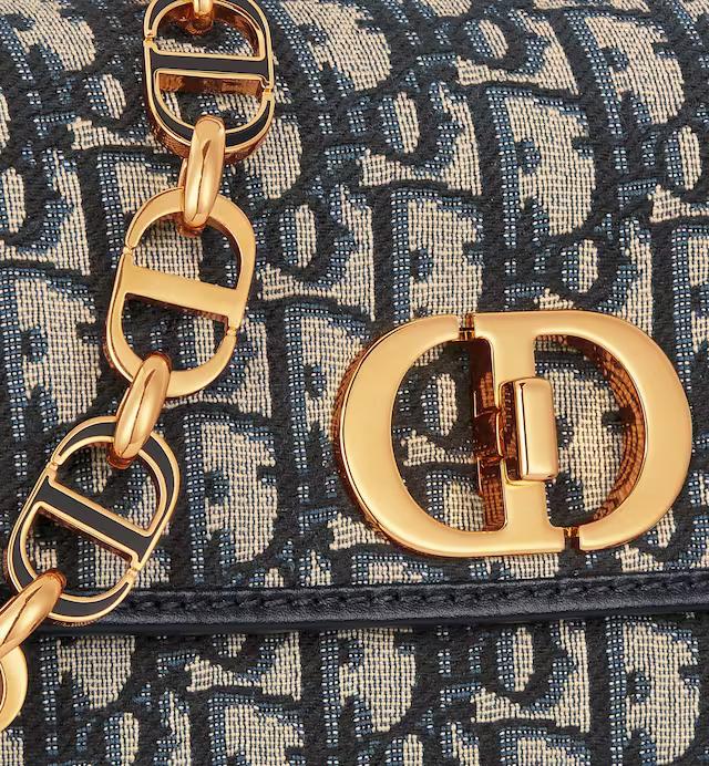 Túi Dior Small 30 Montaigne Avenue Bag Blue