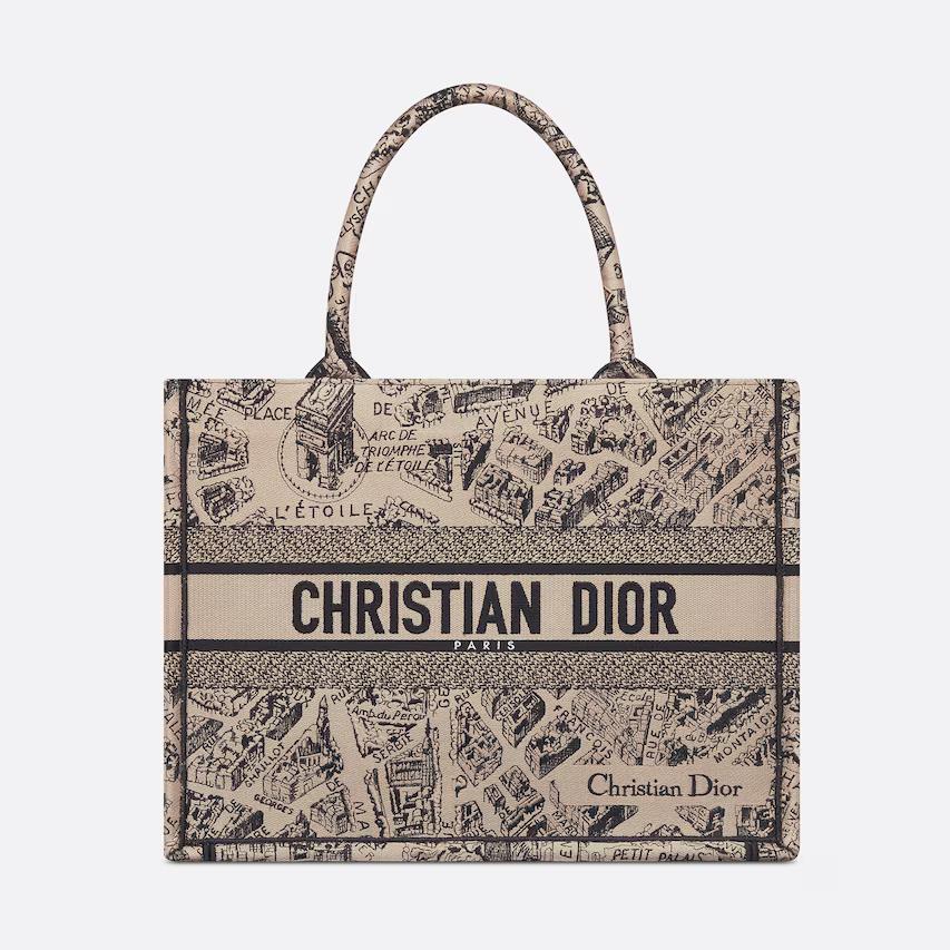 Túi Dior Medium Book Tote Beige