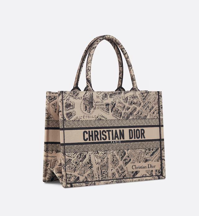 Túi Dior Medium Book Tote Beige