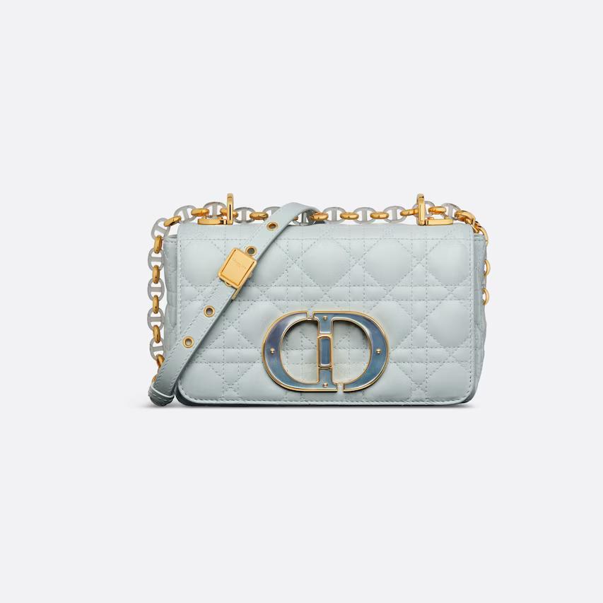 Túi Dior Small Dior Caro Bag Placid Blue