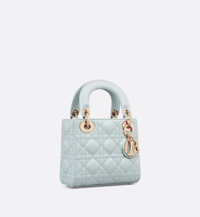 Túi Dior Mini Lady Dior Bag Placid Blue