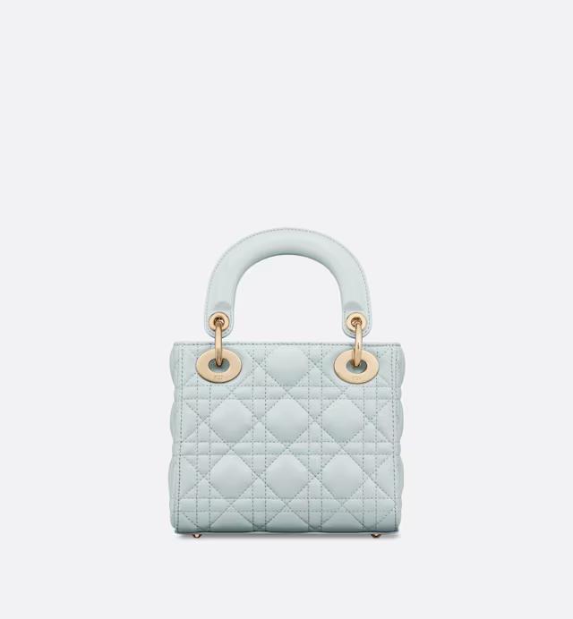 Túi Dior Mini Lady Dior Bag Placid Blue