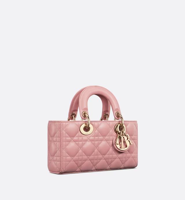 Túi Dior Small Lady D-Joy Bag Antique Pink