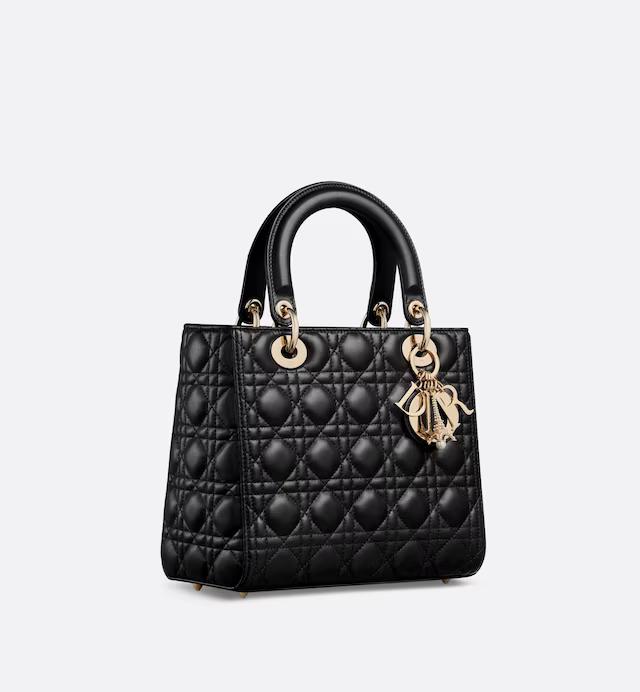 Túi Dior Medium Lady Bag Black