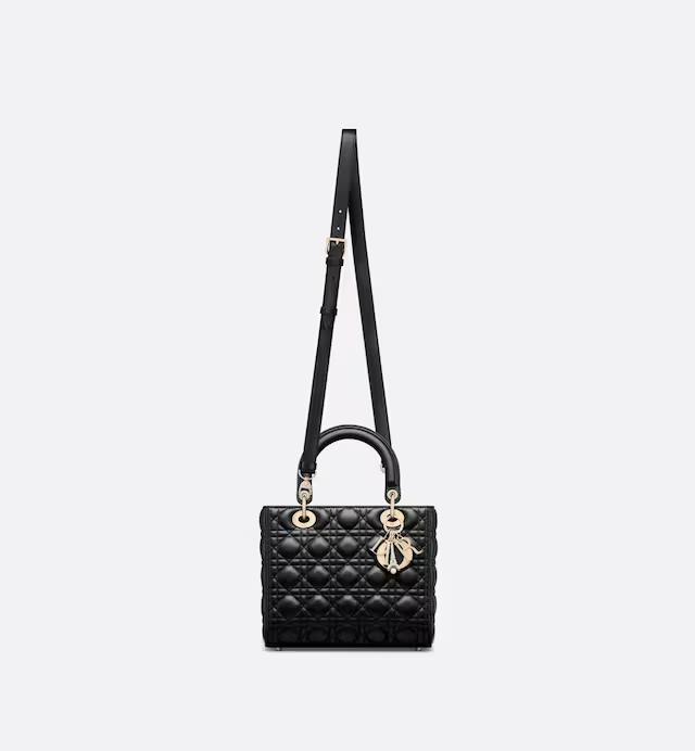 Túi Dior Medium Lady Bag Black