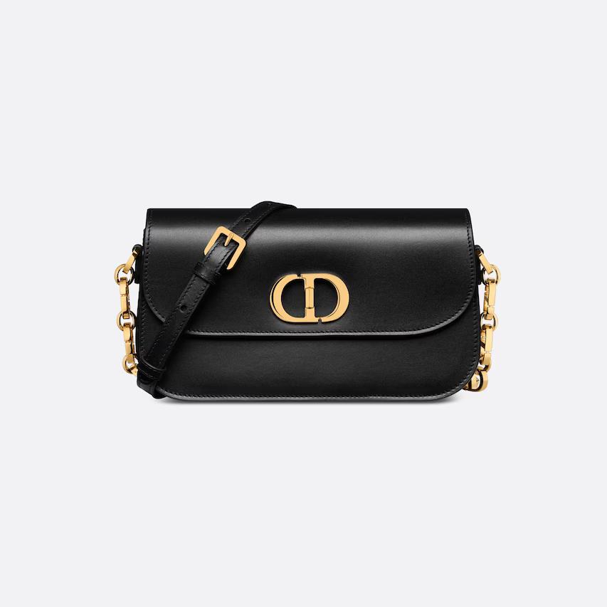 Túi Dior 30 Montaigne Avenue Bag Black Box Calfskin