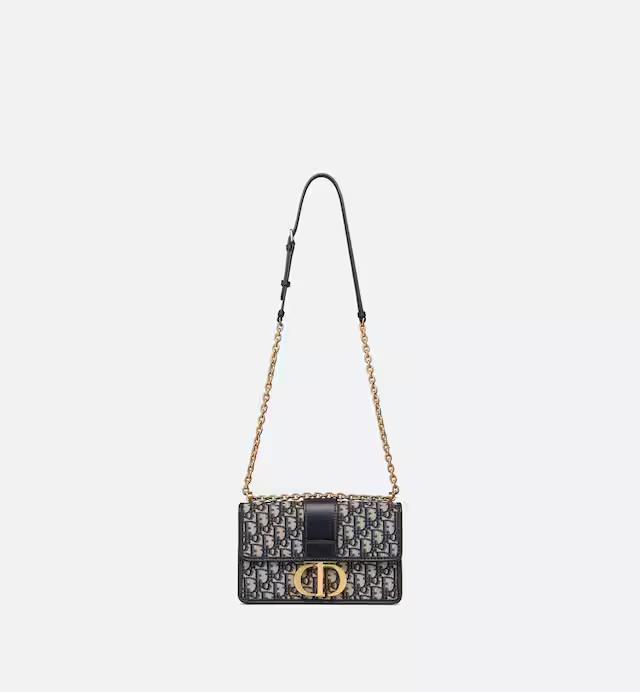 Túi Dior 30 Montaigne Chain Bag Blue