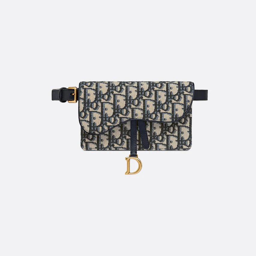 Túi Dior Saddle Belt Pouch Blue