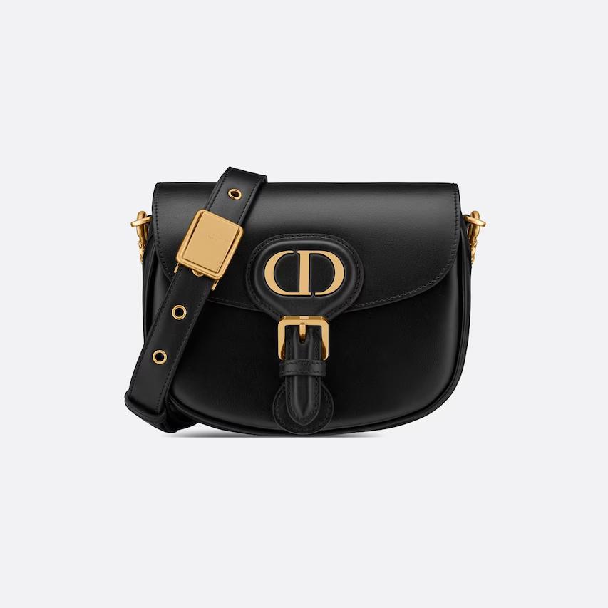 Túi Dior Small Dior Bobby Bag Black Box Calfskin