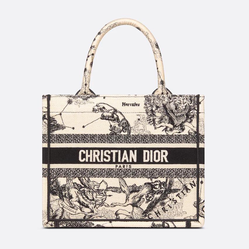 Túi Dior Small Dior Book Tote Latte And Black