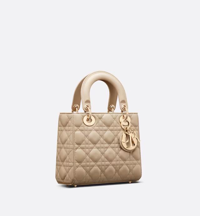 Túi Dior Small Lady Dior My ABCDior Bag Sand-Colored