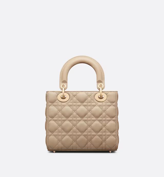 Túi Dior Small Lady Dior My ABCDior Bag Sand-Colored