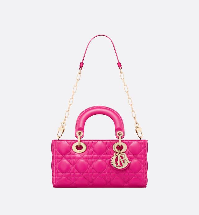 Túi Dior Small Lady D-Joy Bag Rani Pink