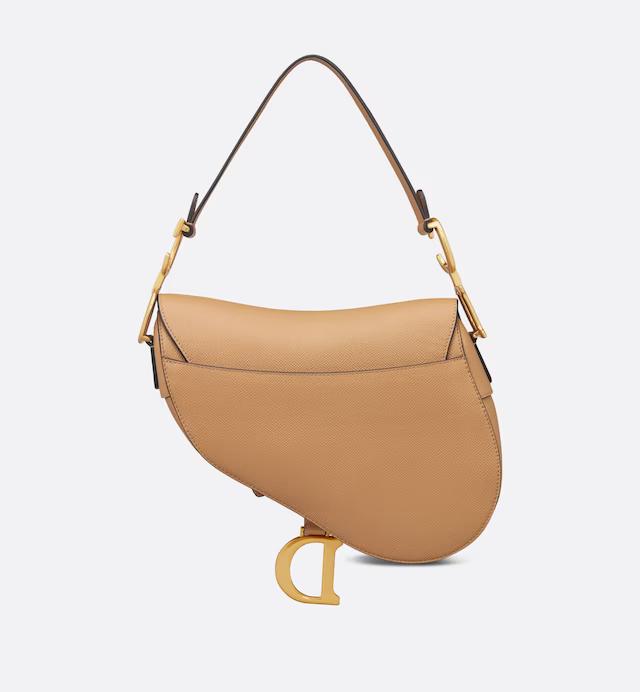 Túi Dior Saddle Bag With Strap Medium Tan