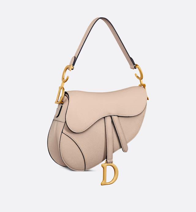 Túi Dior Saddle Bag With Strap Caramel Beige