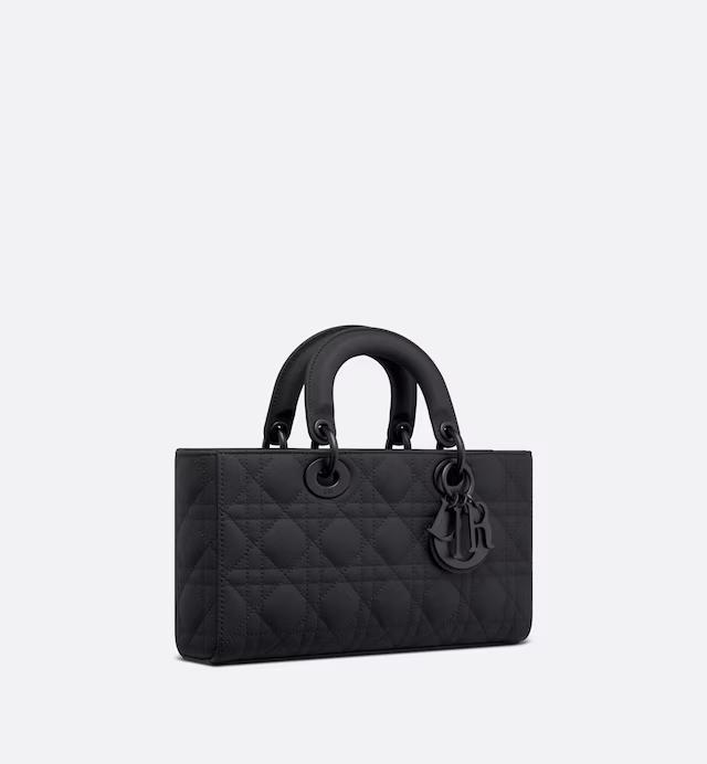 Túi Dior Medium Lady D-Joy Bag Ultramatte Black