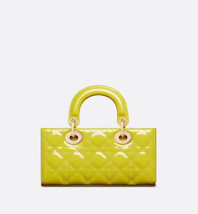 Túi Dior Small Lady D-Joy Bag Lime Yellow