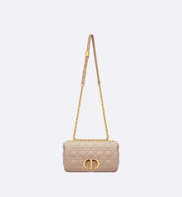 Túi Dior Medium Dior Caro Bag Caramel Beige