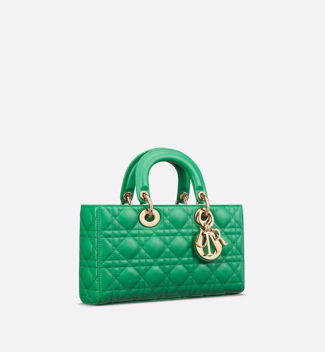 Túi Dior Medium Lady D-Joy Bag Emerald Green