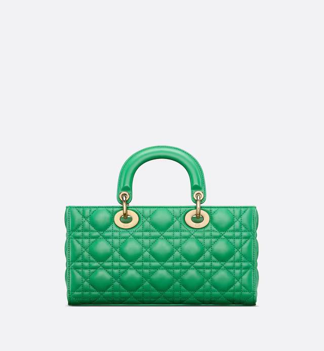 Túi Dior Medium Lady D-Joy Bag Emerald Green