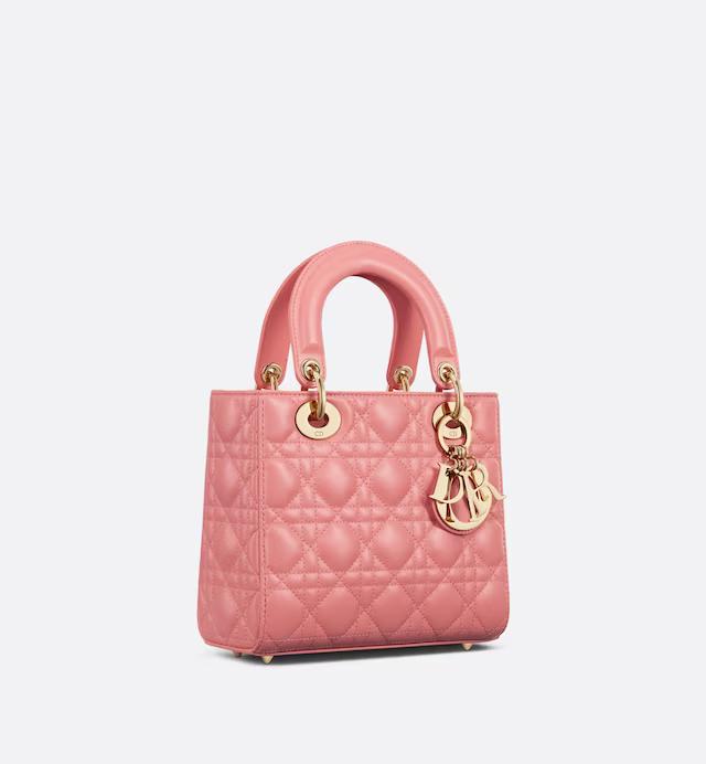 Túi Dior Small Lady Dior My ABCDior Bag Light Pink