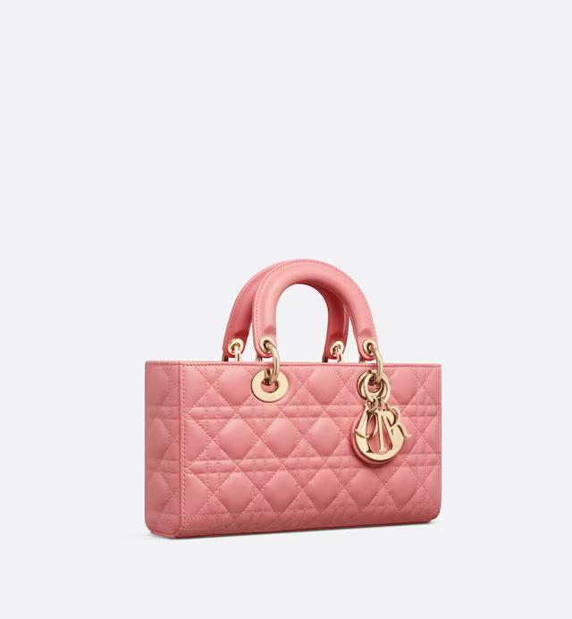 Túi Dior Medium Lady D-Joy Bag Light Pink