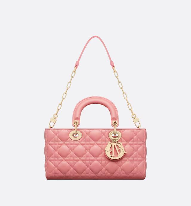 Túi Dior Medium Lady D-Joy Bag Light Pink