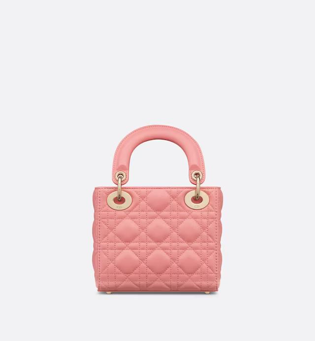 Túi Dior Mini Lady Dior Bag Light Pink