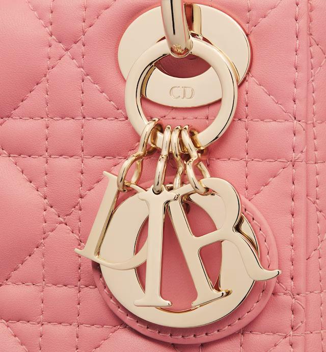 Túi Dior Mini Lady Dior Bag Light Pink