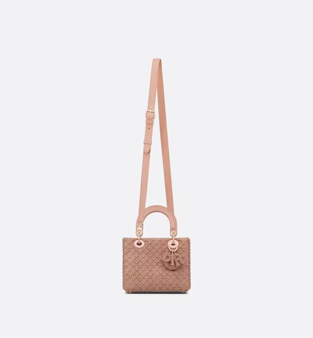 Túi Dior Small Lady Dior Bag Rose