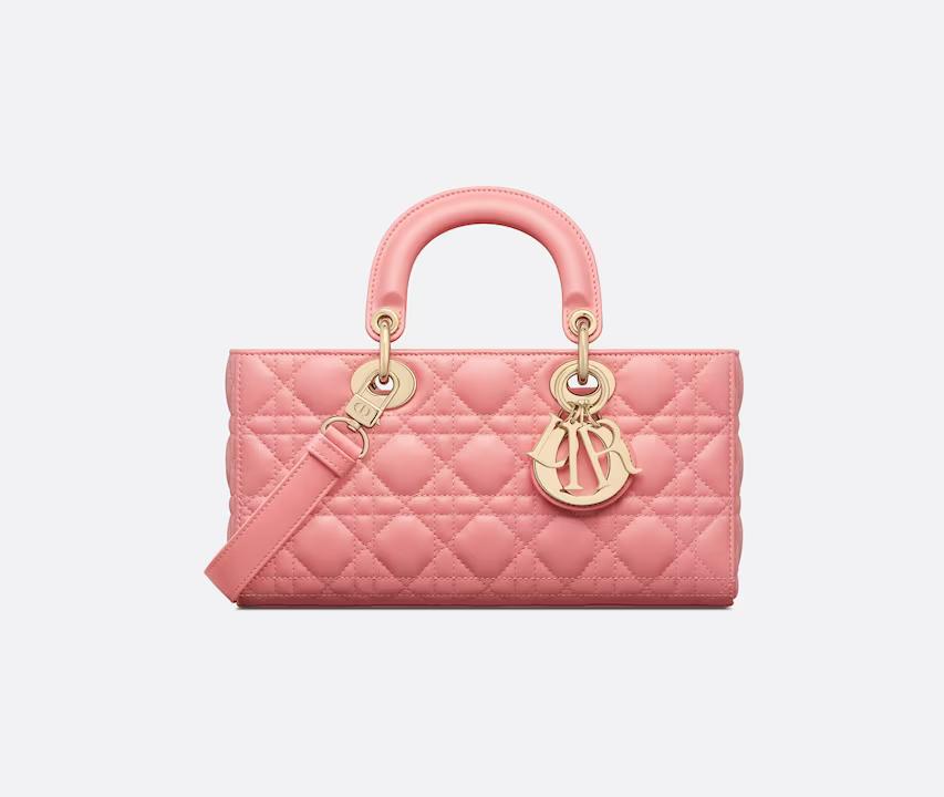 Túi Dior Medium Lady D-Joy Bag Light Pink