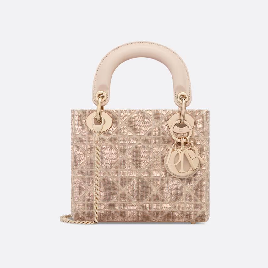 Túi Dior Mini Lady Dior Bag Caramel Beige