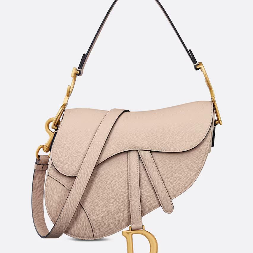 Túi Dior Saddle Bag With Strap Caramel Beige