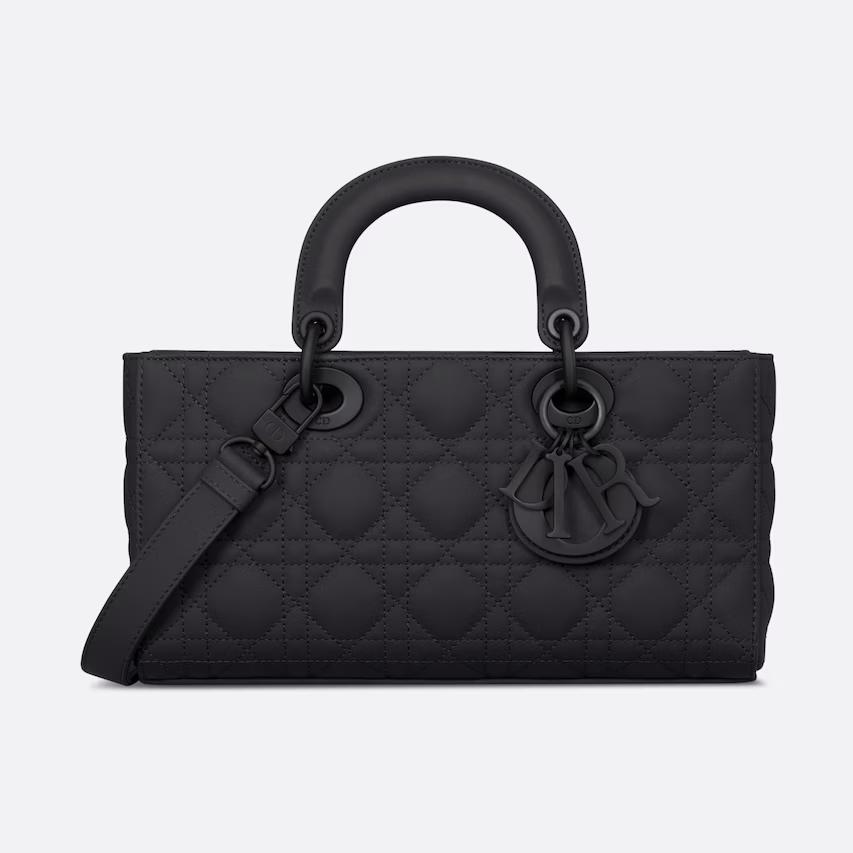 Túi Dior Medium Lady D-Joy Bag Ultramatte Black