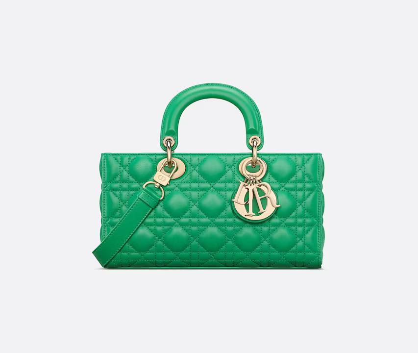 Túi Dior Medium Lady D-Joy Bag Emerald Green