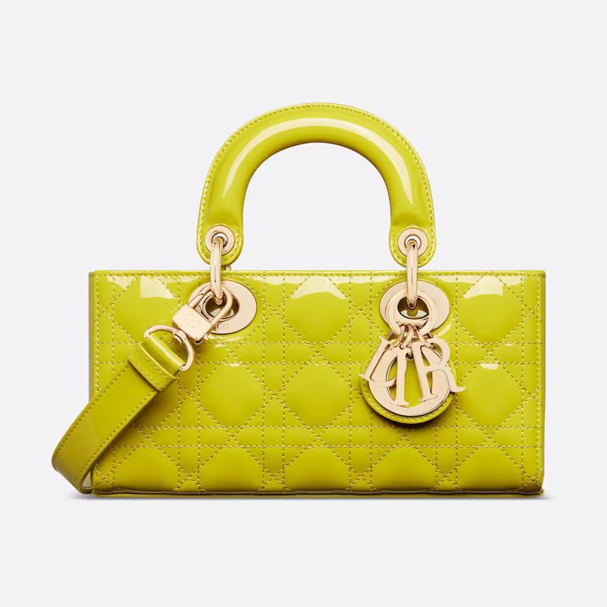 Túi Dior Small Lady D-Joy Bag Lime Yellow