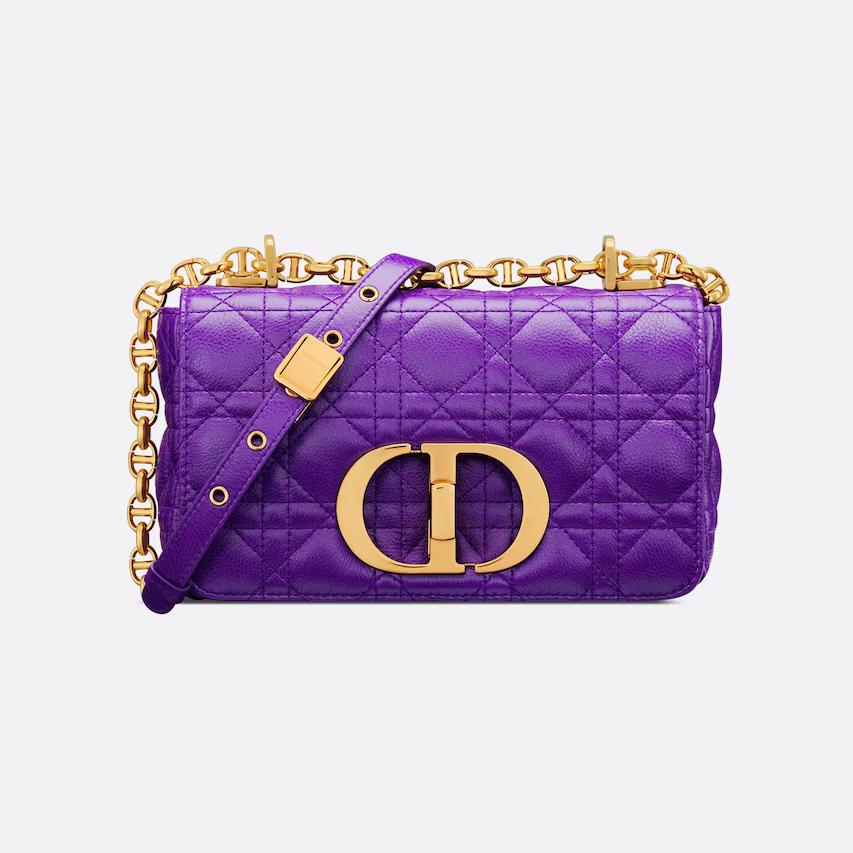 Túi Dior Small Dior Caro Bag Purple