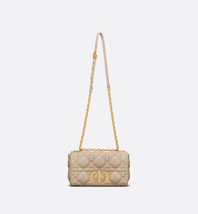 Túi Dior Medium Dior Caro Bag Sand-Colored