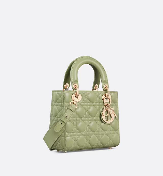 Túi Dior Small Lady My ABCDior Bag Ethereal Green