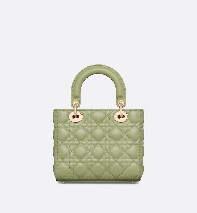 Túi Dior Small Lady My ABCDior Bag Ethereal Green