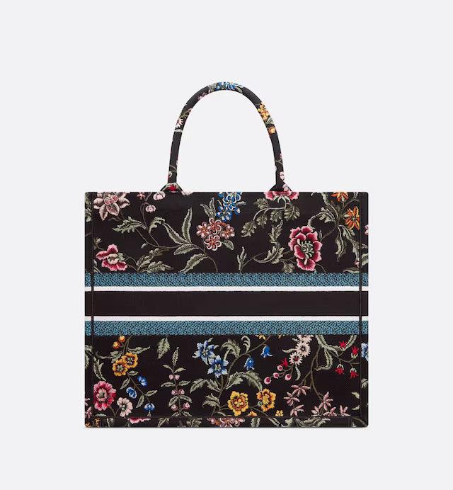 Túi Dior Large Book Tote Black Multicolor