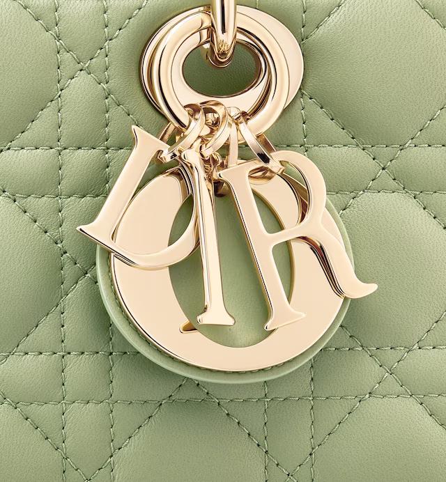 Túi Dior Medium Lady D-Joy Bag Ethereal Green