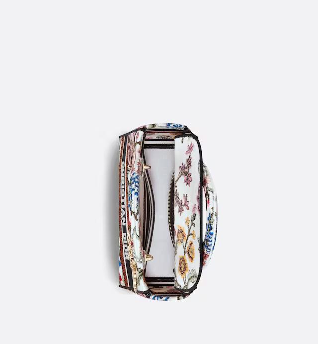 Túi Dior Medium Lady D-Lite Bag White Multicolor