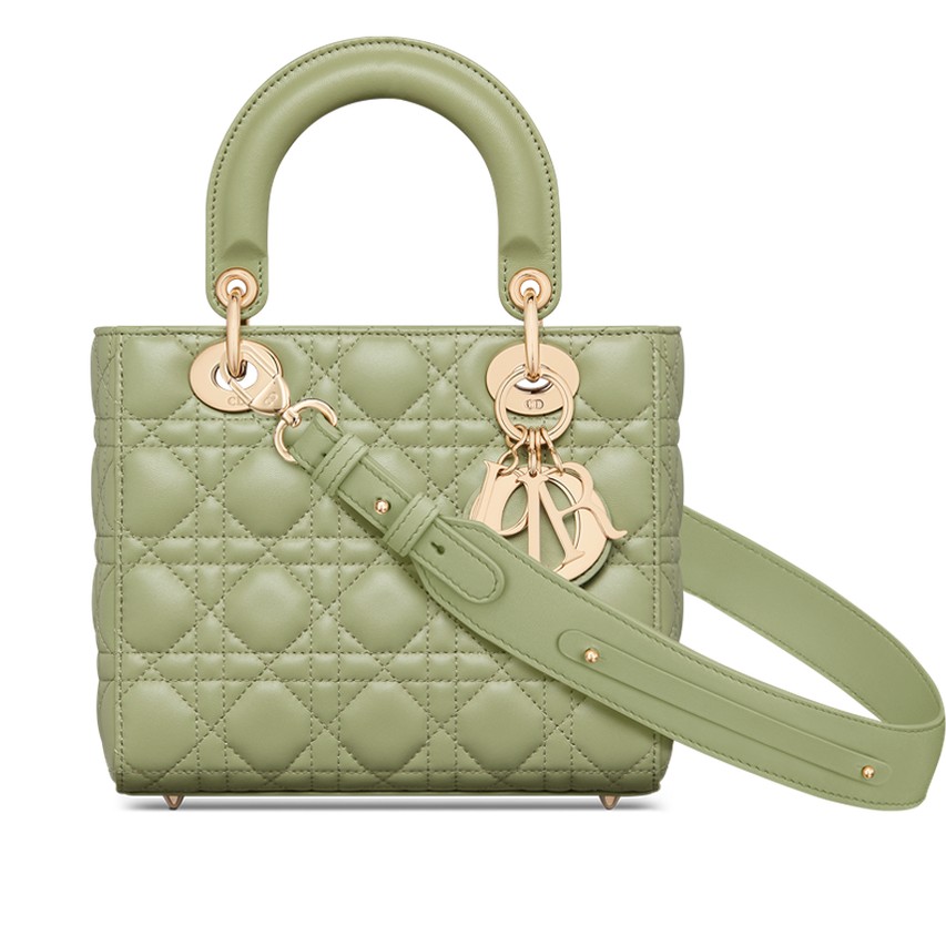 Túi Dior Small Lady My ABCDior Bag Ethereal Green