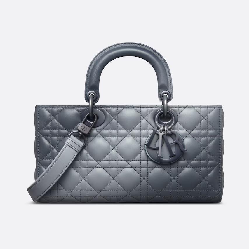 Túi Dior Medium Lady D-Joy Bag Ethereal Gray Gradient