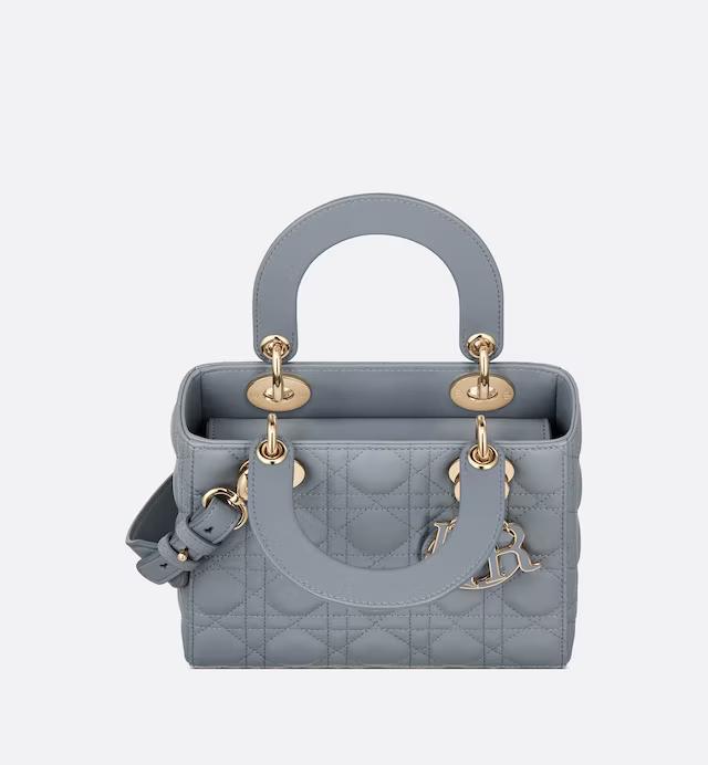 Túi Dior Small Lady Dior My ABCDior Bag Cloud Blue