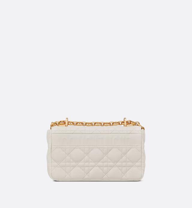 Túi Dior Small Dior Caro Bag Ivory Supple